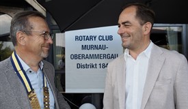 Präsident Andreas Weber und Past-Präsident Christian Echter